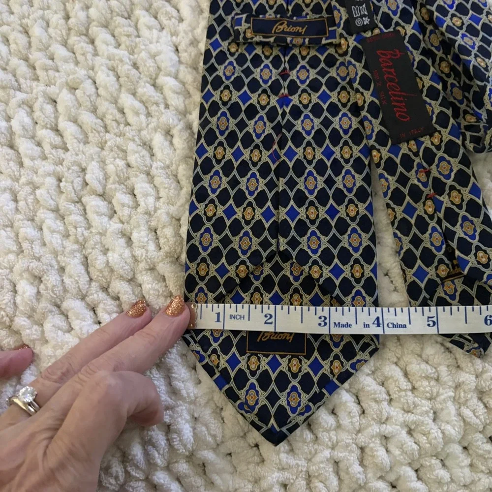 Brioni diamond tags royal